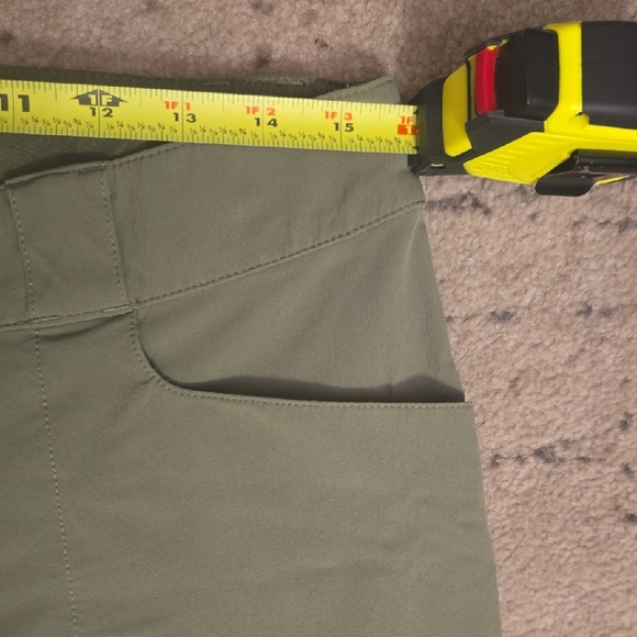Eastern Mountain Sports (EMS) hiking pants, olive green, 8R, Preowned - Picture 12 of 16
